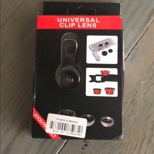 Camera clip lense